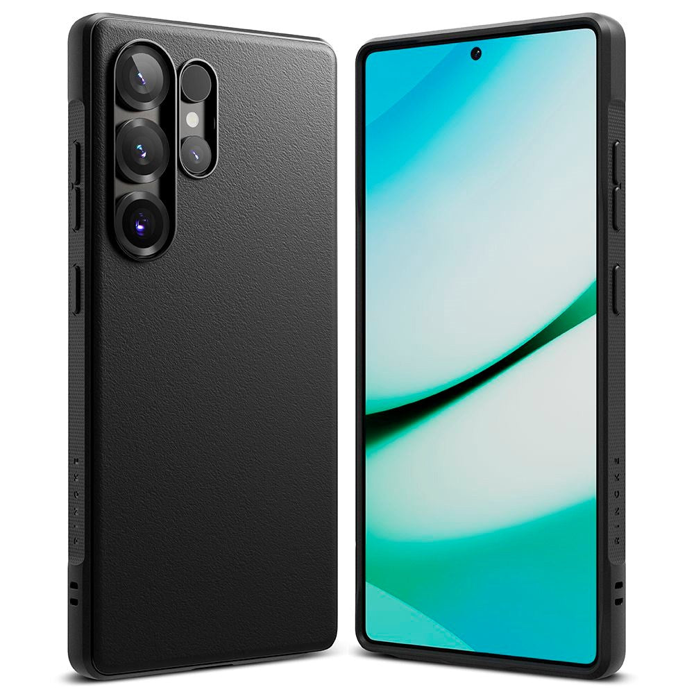 Samsung Galaxy S25 Ultra - Ringke Onyx Plastik Cover - Sort