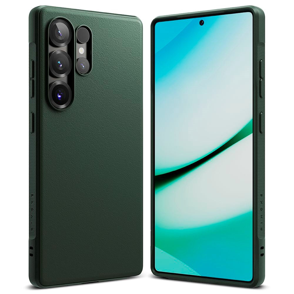 Samsung Galaxy S25 Ultra - Ringke Onyx Plastik Cover - Grøn