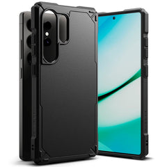 Samsung Galaxy S25 Ultra - Ringke Rugged Gear Plastik Cover - Sort