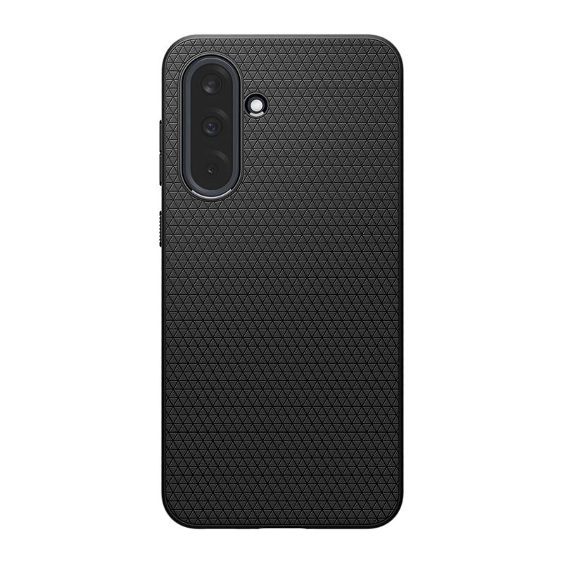 Samsung Galaxy A36 (5G) Spigen Liquid Air - Fleksibelt Plastik Cover - Mat Sort