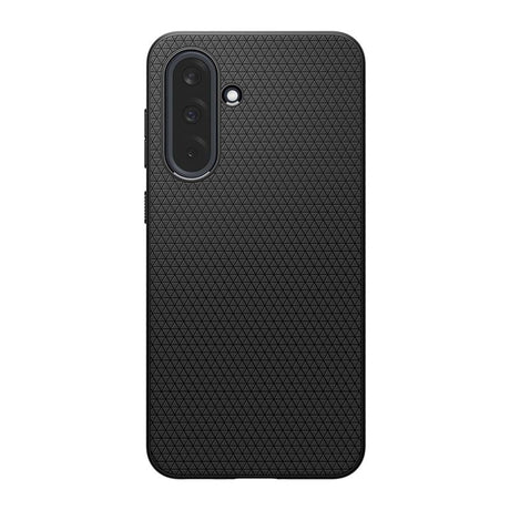 Samsung Galaxy A36 (5G) Spigen Liquid Air - Fleksibelt Plastik Cover - Mat Sort