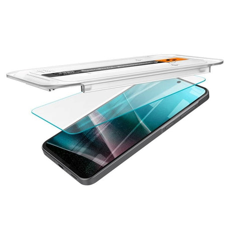 Samsung Galaxy A37/A36 (5G) Spigen EZ Fit Glas tR Skærmbeskyttelse - 2 stk - Case Friendly - Gennemsigtig