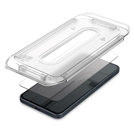Samsung Galaxy A37/A36 (5G) Spigen EZ Fit Glas tR Skærmbeskyttelse - 2 stk - Case Friendly - Gennemsigtig