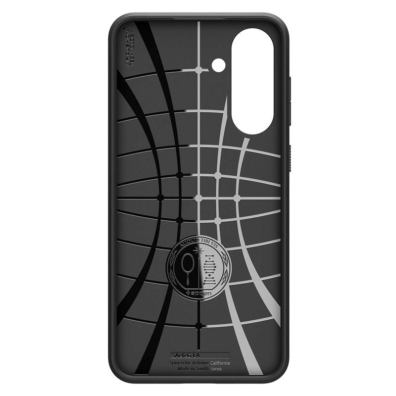 Samsung Galaxy A56 (5G) Spigen Liquid Air - Fleksibelt Plastik Cover - Mat Sort