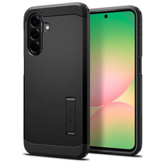 Samsung Galaxy A56 (5G) Spigen Tough Armor Cover m. Kickstand - Black