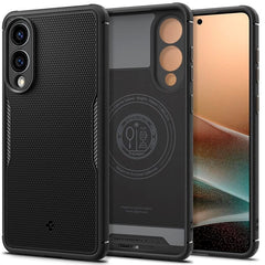 Samsung Galaxy S25 Edge Spigen Core Armor Cover - MagSafe Kompatibel - Mat Sort