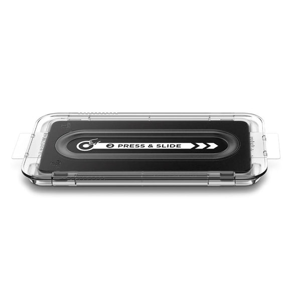 Samsung Galaxy S25 Edge Spigen EZ Fit Glas tR Skærmbeskyttelse - Case Friendly - Gennemsigtig