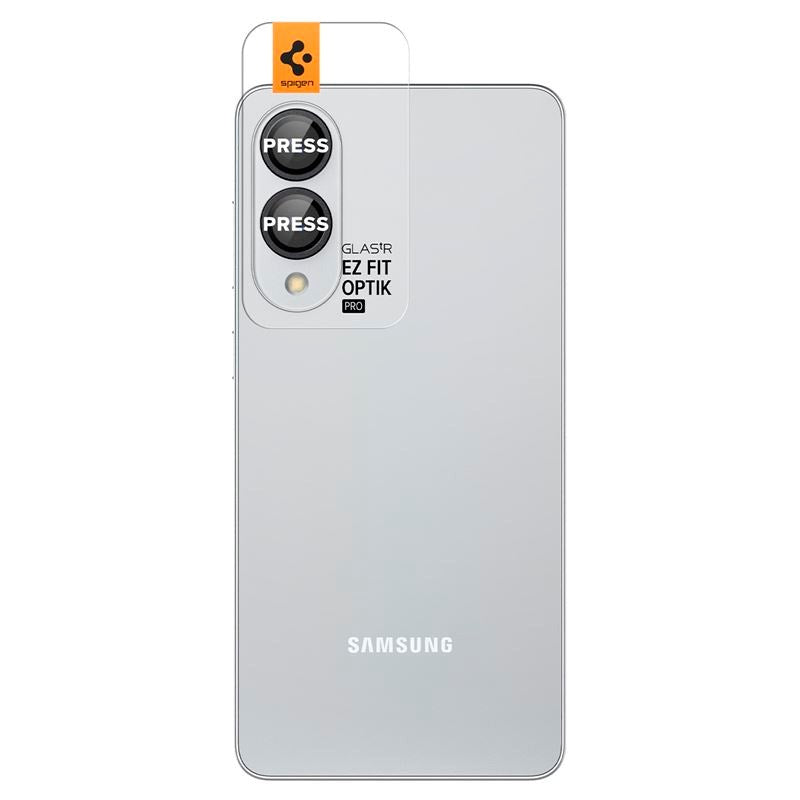 Samsung Galaxy S25 Edge Spigen EZ Fit. tR Optik Pro Kameralinse Beskyttelsesglas - 2 stk - Sort