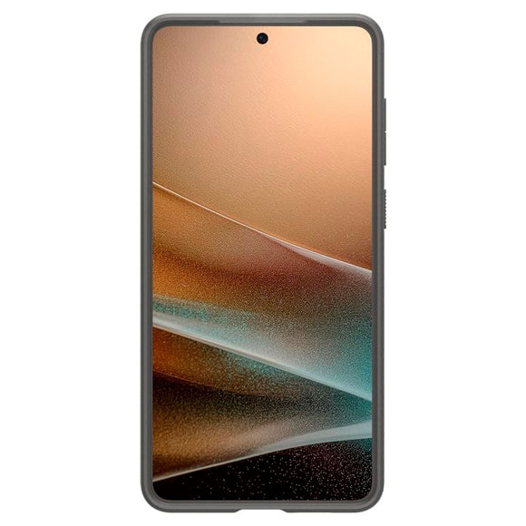 Samsung Galaxy S25 Edge Spigen Liquid Air - Fleksibelt Plastik Cover - Grå