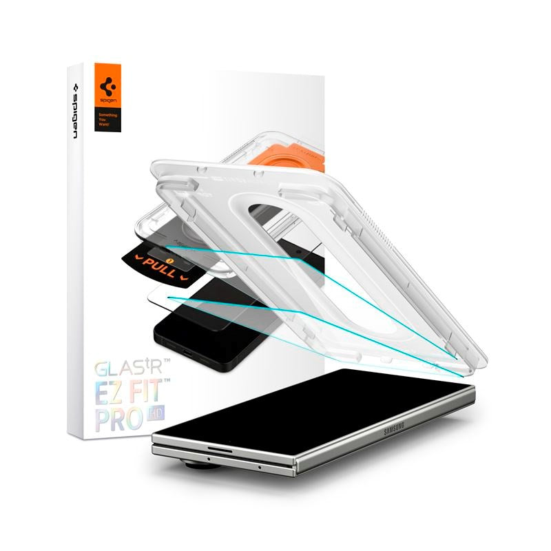 Samsung Galaxy Z Fold7 Spigen Glass tR EZ Fit Pro HD - 2 stk - Gennemsigtig