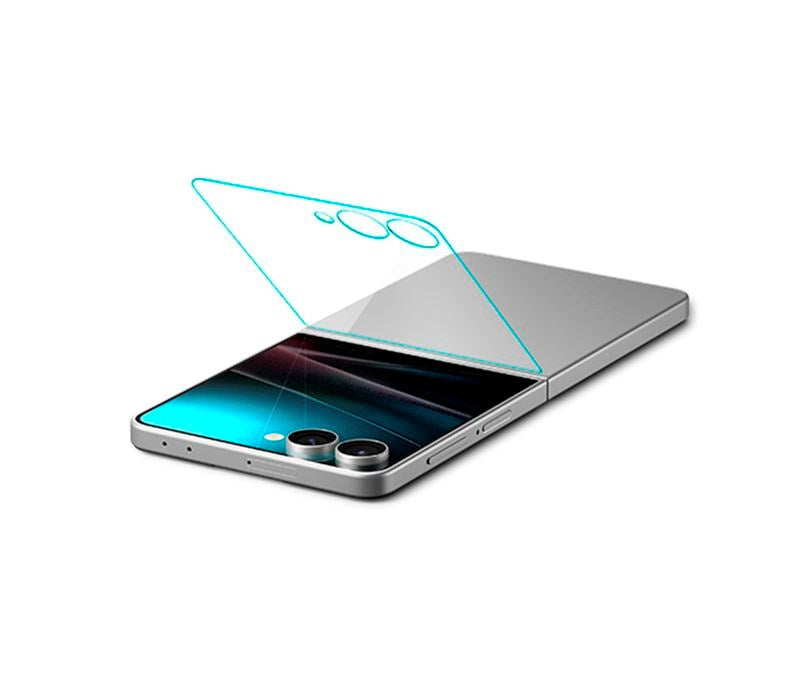 Samsung Galaxy Z Flip7 Spigen Glass tR EZ Fit HD - 2 stk - Gennemsigtig