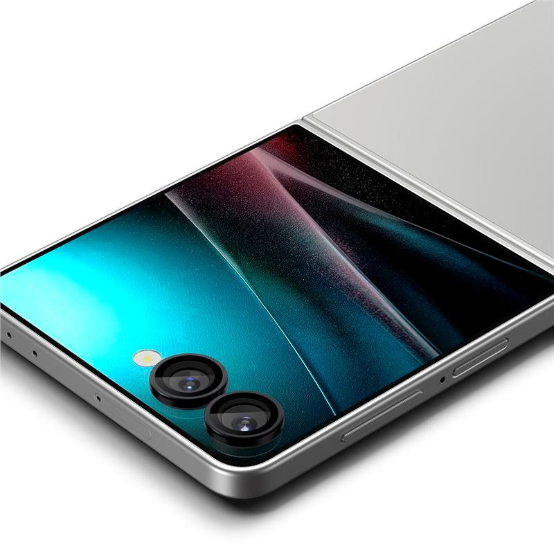Samsung Galaxy Z Flip7 Spigen Glass tR EZ Fit Optik Pro HD - 2 stk - Sort