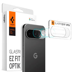 Google Pixel 10 Spigen Glass tR EZ Fit Optik Kameralinsebeskyttelsesglas - 2 stk - Gennemsigtig