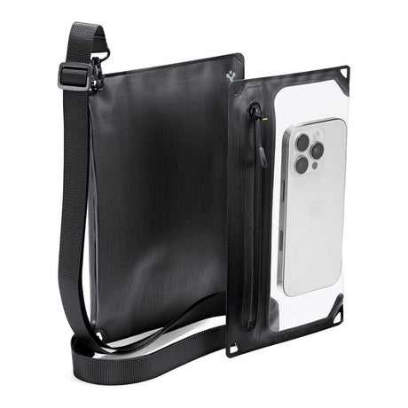 Spigen Aqua Shield 2-i-1 Vandtæt Etui m. Strop - Sort / Gennemsigtig