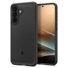 Samsung Galaxy A57 Spigen Rugged Armor Cover - Sort