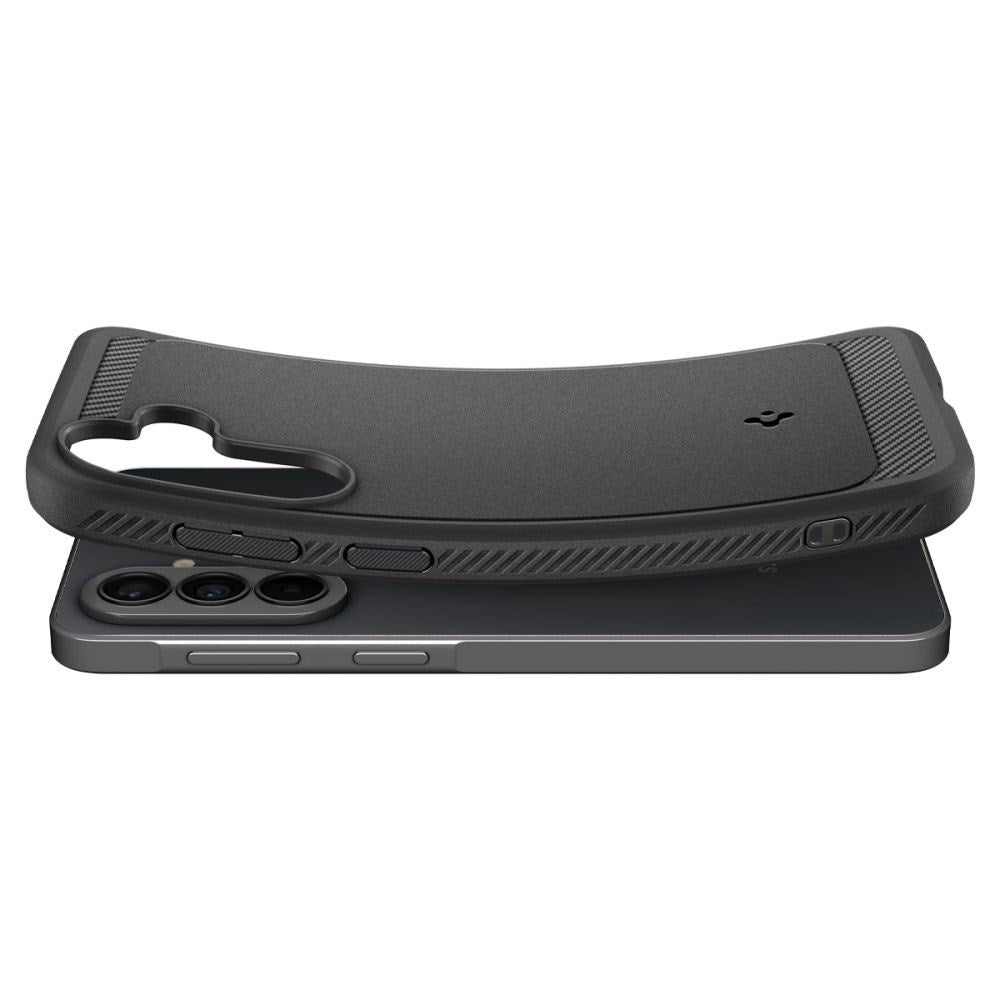 Samsung Galaxy A37 Spigen Rugged Armor Cover - Sort