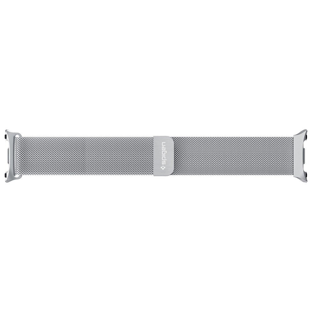 Samsung Galaxy Watch 8 / 8 Classic (40 / 44 / 46mm) Spigen Metal Fit Urrem - Sølv