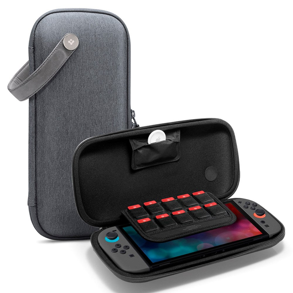 Spigen Nintendo Switch 2 Organiseringstaske - Grå
