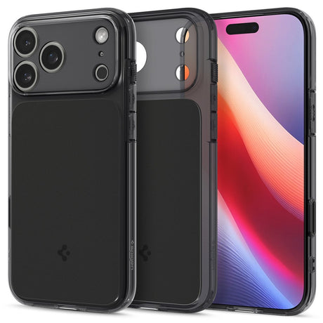 iPhone 17 Pro Spigen Ultra Hybrid T Cover - MagSafe Kompatibel - Mat Sort