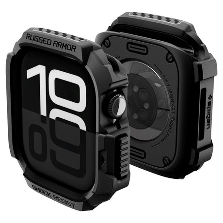 Apple Watch 11 / 10 (46mm) Spigen Rugged Armor 2 Cover - Sort