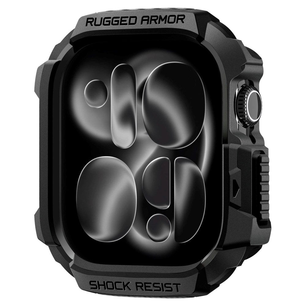 Apple Watch 11 / 10 (46mm) Spigen Rugged Armor 2 Cover - Sort