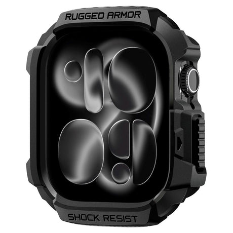 Apple Watch 11 / 10 (46mm) Spigen Rugged Armor 2 Cover - Sort