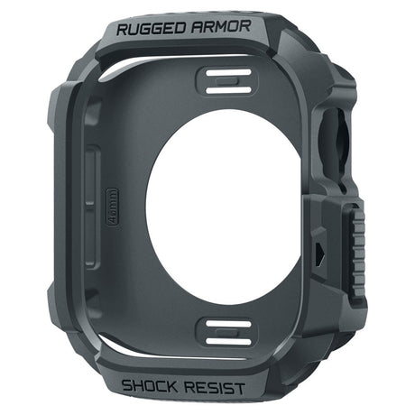 Apple Watch 11 / 10 (46mm) Spigen Rugged Armor 2 Cover - Grå