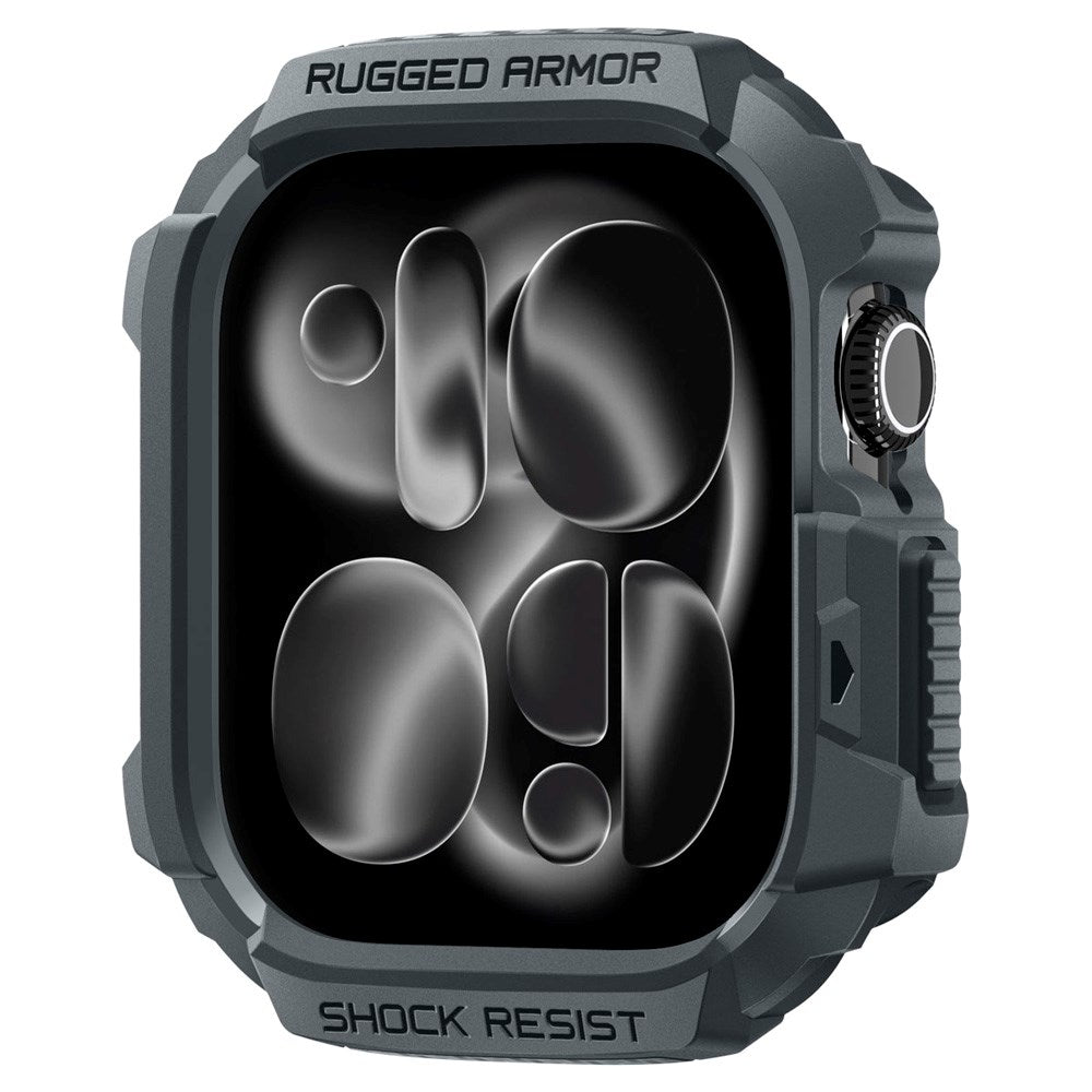 Apple Watch 11 / 10 (46mm) Spigen Rugged Armor 2 Cover - Grå