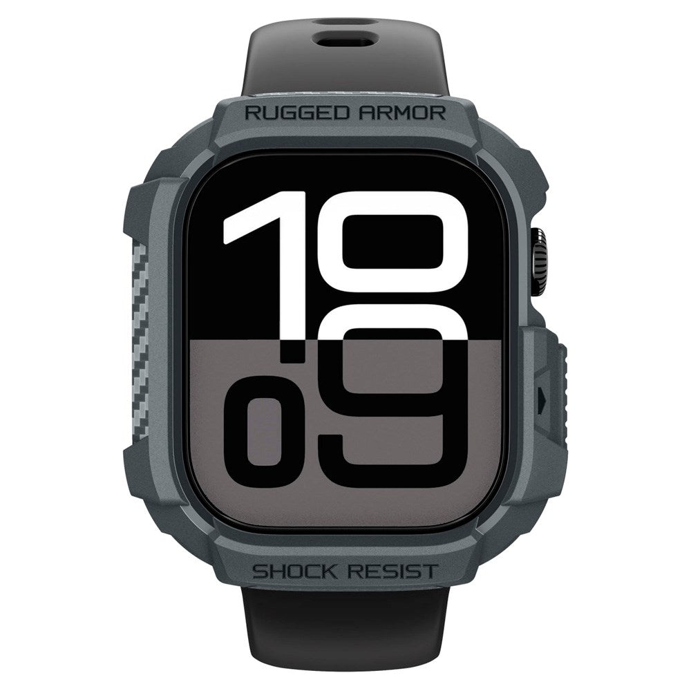 Apple Watch 11 / 10 (46mm) Spigen Rugged Armor 2 Cover - Grå