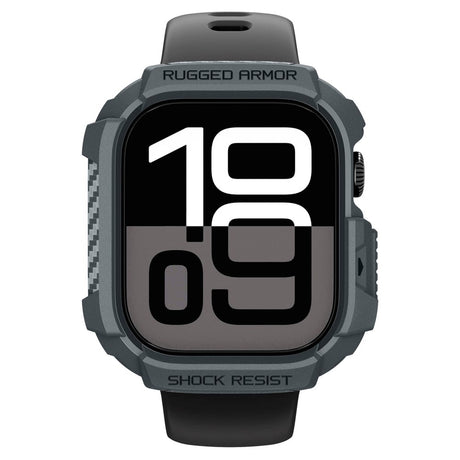 Apple Watch 11 / 10 (46mm) Spigen Rugged Armor 2 Cover - Grå