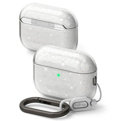 Apple AirPods Pro (3. gen.) Ringke Air Cover - Gennemsigtig / Glitter
