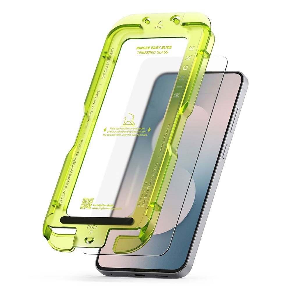 Samsung Galaxy S25 FE Ringke Skærmbeskyttelse 2-Pack - Gennemsigtig