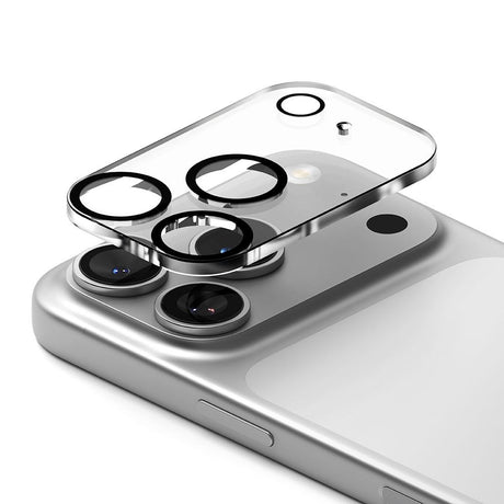iPhone 17 Pro Ringke Kameralinse Beskyttelsesglas - 2 stk. - Gennemsigtig / Sort