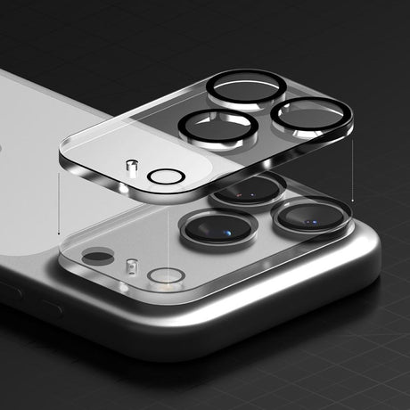 iPhone 17 Pro Ringke Kameralinse Beskyttelsesglas - 2 stk. - Gennemsigtig / Sort