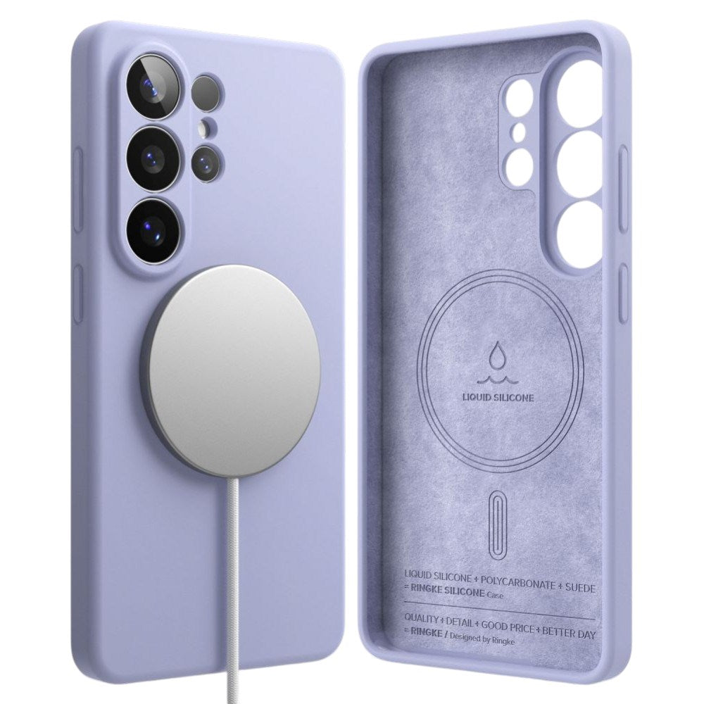 Samsung Galaxy S26 Ultra Ringke Silikone Cover - MagSafe Kompatibel - Lilla