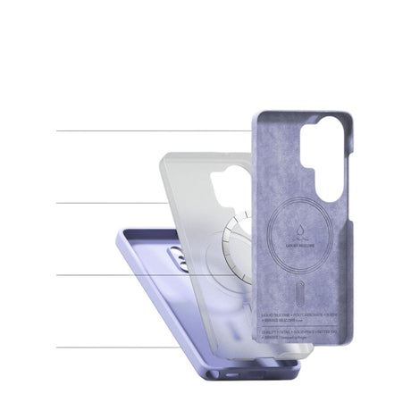 Samsung Galaxy S26 Ultra Ringke Silikone Cover - MagSafe Kompatibel - Lilla