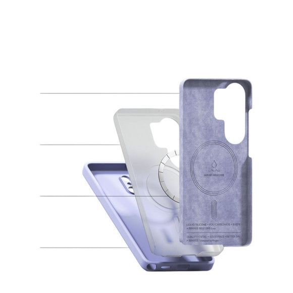 Samsung Galaxy S26 Ultra Ringke Silikone Cover - MagSafe Kompatibel - Lilla