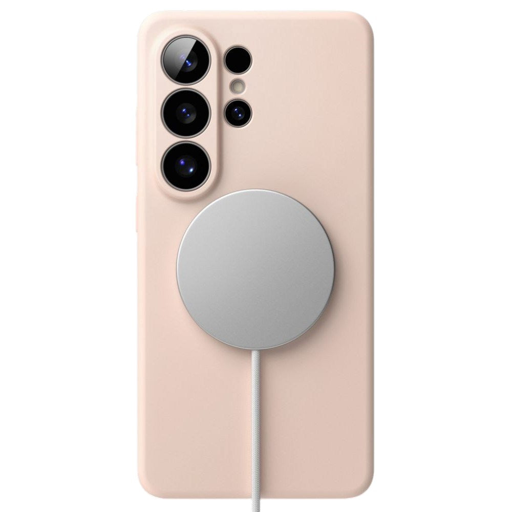 Samsung Galaxy S26 Ultra Ringke Silikone Cover - MagSafe Kompatibel - Lyserød