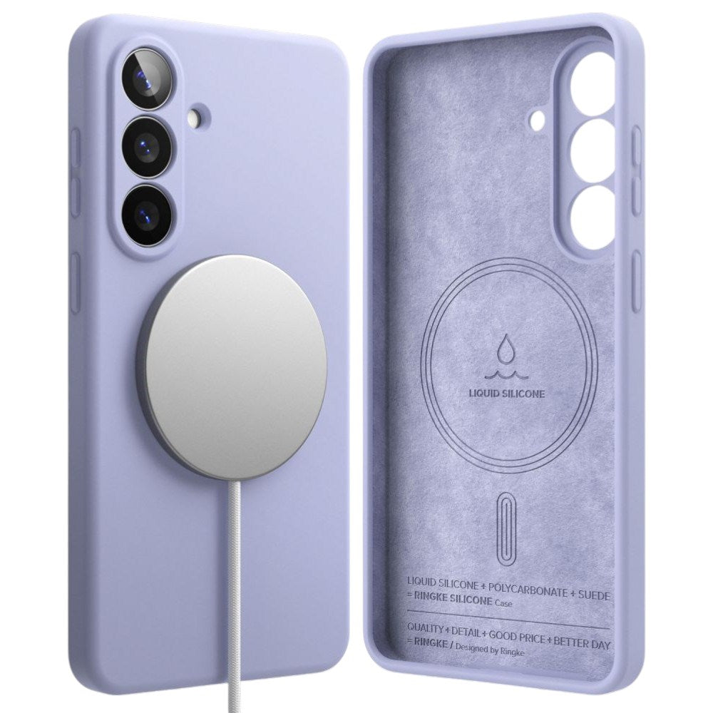 Samsung Galaxy S26+ (Plus) Ringke Silikone Cover - MagSafe Kompatibel - Lilla