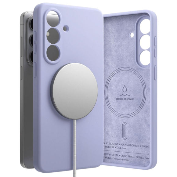 Samsung Galaxy S26+ (Plus) Ringke Silikone Cover - MagSafe Kompatibel - Lilla