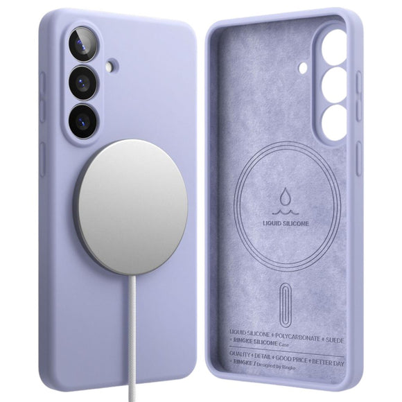 Samsung Galaxy S26 Ringke Silikone Cover - MagSafe Kompatibel - Lilla
