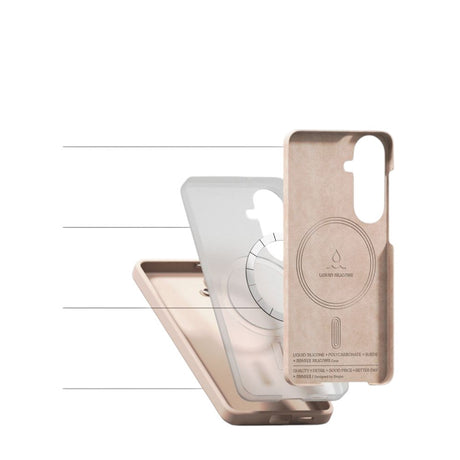 Samsung Galaxy S26 Ringke Silikone Cover - MagSafe Kompatibel - Lyserød