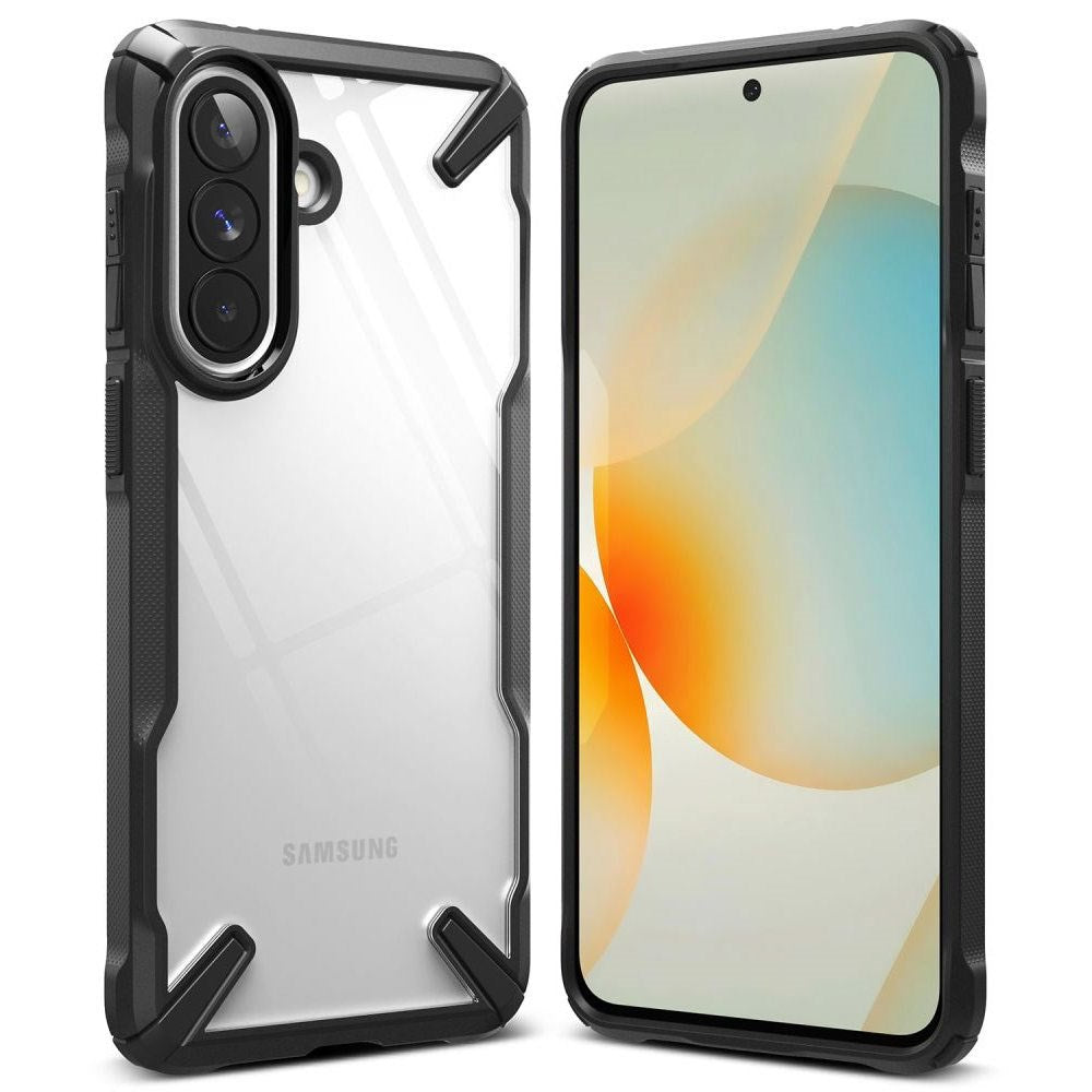 Samsung Galaxy A57 Ringke Fusion X Cover - Sort / Gennemsigtig