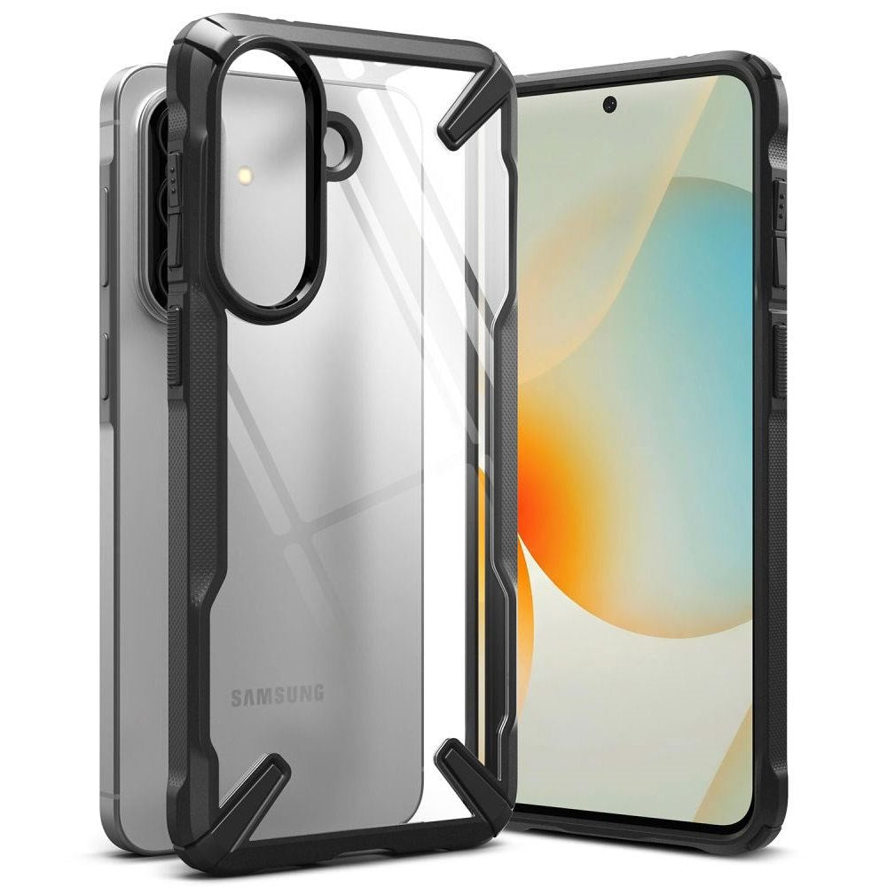 Samsung Galaxy A57 Ringke Fusion X Cover - Sort / Gennemsigtig