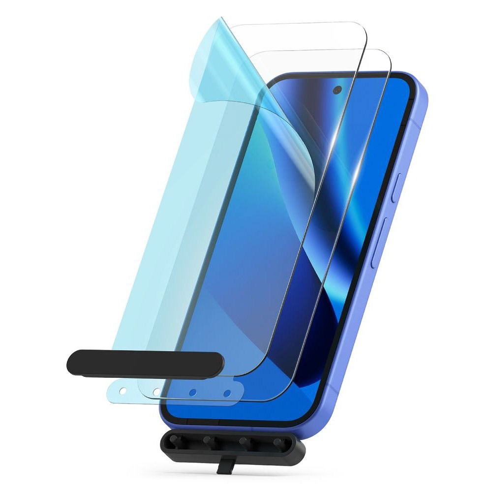 Google Pixel 10a Ringke Hærdet Skærmbeskyttelsesglas - 2 stk - Gennemsigtig