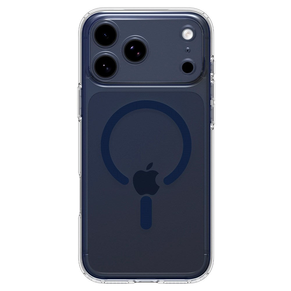 iPhone 17 Pro Max Spigen Ultra Hybrid Cover - MagSafe Kompatibel - Gennemsigtig / Blå