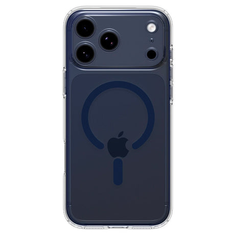 iPhone 17 Pro Max Spigen Ultra Hybrid Cover - MagSafe Kompatibel - Gennemsigtig / Blå