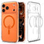iPhone 17 Pro Max Spigen Ultra Hybrid Cover - MagSafe Kompatibel - Gennemsigtig / Orange
