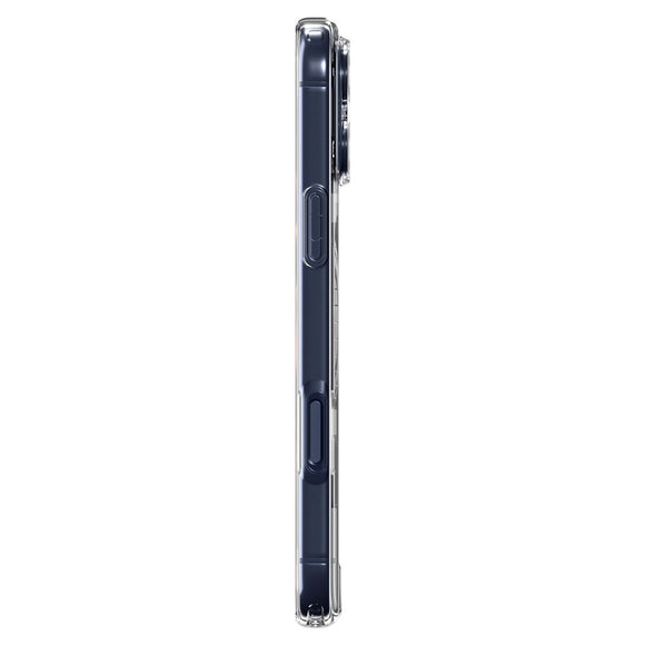 iPhone 17 Pro Spigen Ultra Hybrid Cover - MagSafe Kompatibel - Gennemsigtig / Blå