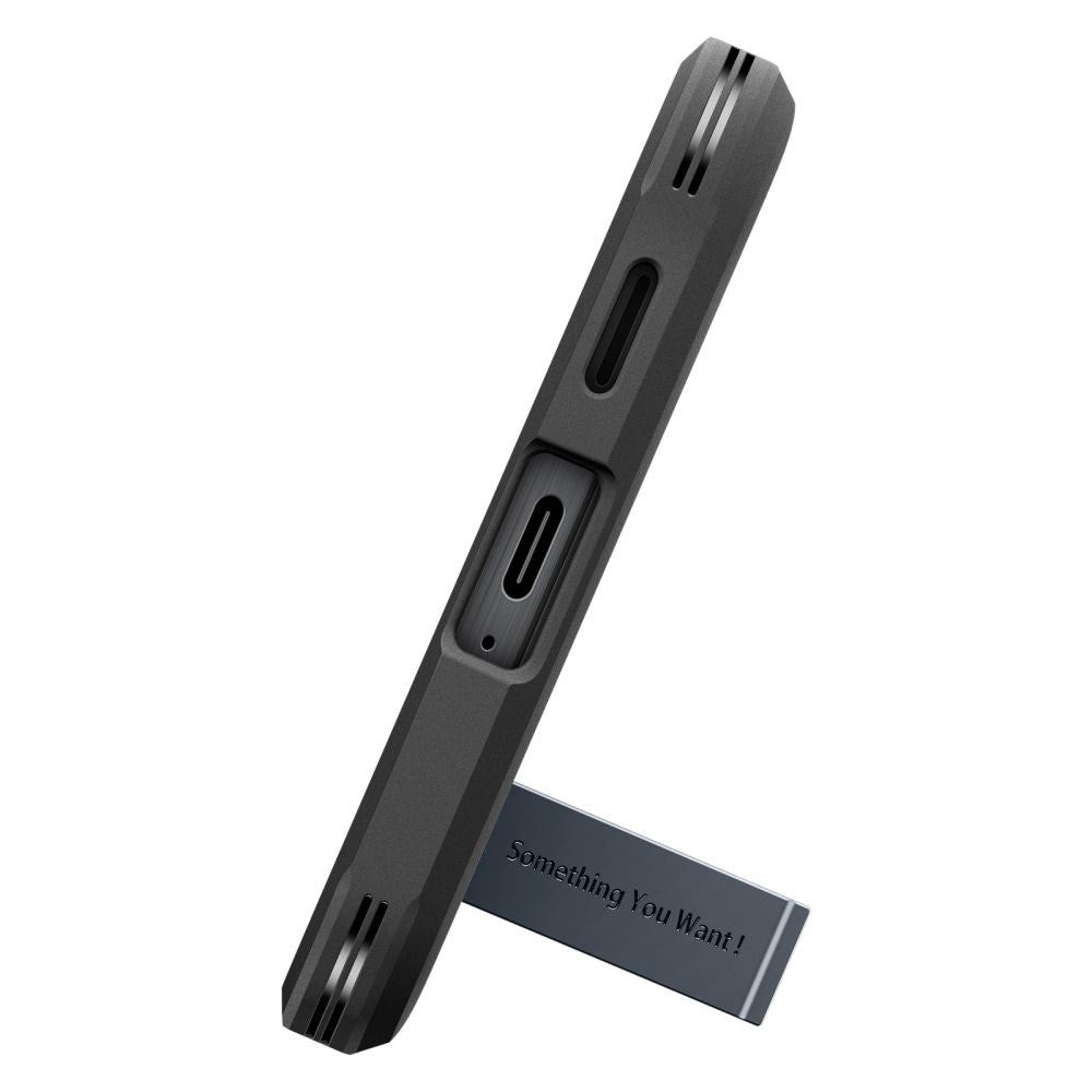 Samsung Galaxy A57 Spigen Tough Armor T Cover m. Kickstand - Blå